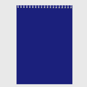 Скетчбук с принтом Синий в Курске, 100% бумага
 | 48 листов, плотность листов — 100 г/м2, плотность картонной обложки — 250 г/м2. Листы скреплены сверху удобной пружинной спиралью | blue | geometry | neon | texture | один тон | однотон | синий | текстура