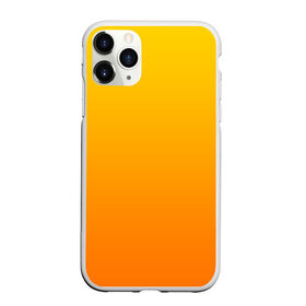 Чехол для iPhone 11 Pro матовый с принтом Оранжевый градиент в Курске, Силикон |  | Тематика изображения на принте: градиент | желтый | оранжевый | цвет