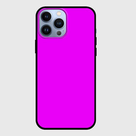 Чехол для iPhone 13 Pro Max с принтом Маджента (без рисунка) в Курске,  |  | маджента | однотонный | пурпурный | розовый | фиолетовый | фуксия | цвет