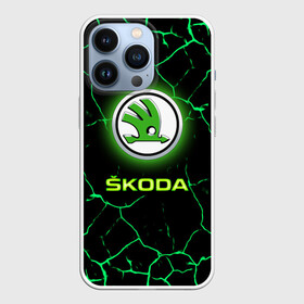 Чехол для iPhone 13 Pro с принтом SKODA в Курске,  |  | Тематика изображения на принте: auto | boy | car | machine | skoda | skoda octavia | skoda rapid | автомобили | логотипы автомобилей | машина | мужчинам | тачки | тюнинг | чехия | чешские автомобили | шкода | шкода рапид