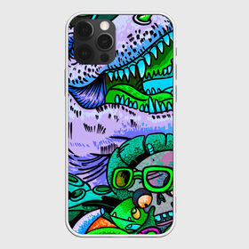Чехол для iPhone 12 Pro Max с принтом Рекс динозавр в Курске, Силикон |  | Тематика изображения на принте: динозавры | инопланетянин | космос | монстры | существа | тираннозавр