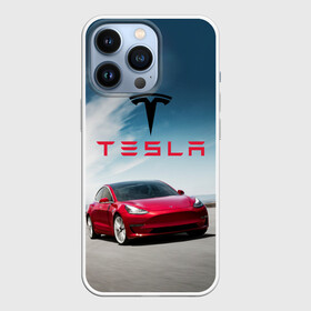 Чехол для iPhone 13 Pro с принтом Tesla Model 3 в Курске,  |  | 3 | america | auto | car | electric | elon | model | motors | musk | tesla | usa | vehicle | авто | америка | илон | маск | модель | сша | тесла | электромобиль