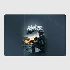 Магнитный плакат 3Х2 с принтом Ranger в Курске, Полимерный материал с магнитным слоем | 6 деталей размером 9*9 см | 23 февраля | army | military | soldier | армия | день защитника отечества | милитари | рейнджеры | солдат | спецназ