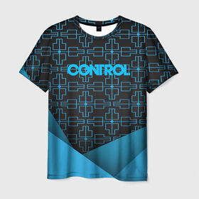 Мужская футболка 3D с принтом CONTROL REMEDY (S) в Курске, 100% полиэфир | прямой крой, круглый вырез горловины, длина до линии бедер | control | game | remedy | tegunvteg | игры | контрол | ремеди