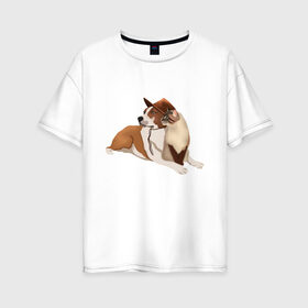 Женская футболка хлопок Oversize с принтом Смотреть в одном направлении в Курске, 100% хлопок | свободный крой, круглый ворот, спущенный рукав, длина до линии бедер
 | для него | для нее | ковбой. | любовь | путешествия | собаки | счастье