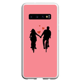 Чехол для Samsung Galaxy S10 с принтом True Love в Курске, Силикон | Область печати: задняя сторона чехла, без боковых панелей | Тематика изображения на принте: angel | cupid | day | happy | heart | love | rose | valentine | valentines | ангел | валентин | валентина | валентинка | день | купидон | любовь | святого | святой | сердце