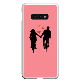 Чехол для Samsung S10E с принтом True Love в Курске, Силикон | Область печати: задняя сторона чехла, без боковых панелей | Тематика изображения на принте: angel | cupid | day | happy | heart | love | rose | valentine | valentines | ангел | валентин | валентина | валентинка | день | купидон | любовь | святого | святой | сердце