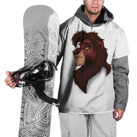 Накидка на куртку 3D с принтом Кову,лев,король лев в Курске, 100% полиэстер |  | Тематика изображения на принте: кову | король лев | лев | шрам