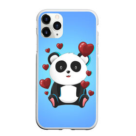 Чехол для iPhone 11 Pro Max матовый с принтом Панда в Курске, Силикон |  | day | heart | love | panda | romantic | valentine | valentines | амур | валентина | влюбленные | влюбленных | всех | день | купидон | любовь | романтика | романтичность | святого | сердечки | сердечко | сердце