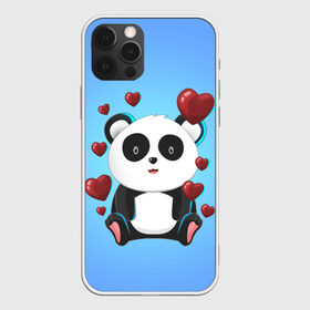 Чехол для iPhone 12 Pro Max с принтом Панда в Курске, Силикон |  | day | heart | love | panda | romantic | valentine | valentines | амур | валентина | влюбленные | влюбленных | всех | день | купидон | любовь | романтика | романтичность | святого | сердечки | сердечко | сердце