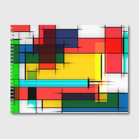 Альбом для рисования с принтом абстрактные фигуры цвета в Курске, 100% бумага
 | матовая бумага, плотность 200 мг. | абстракция | геометрия | краски | кубизм | линии | под все | прямоугольники | современное искусство | текстуры | тренды | фигуры | цвета | яркий
