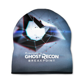 Шапка 3D с принтом GHOST RECON BREAK POINT в Курске, 100% полиэстер | универсальный размер, печать по всей поверхности изделия | action | game | rainbow six siege | tom clancys | броня | игры | осада | радуга | радуга 6 | том кленси | шутер