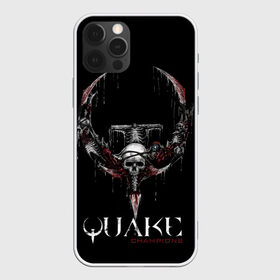 Чехол для iPhone 12 Pro Max с принтом Quake Champions в Курске, Силикон |  | Тематика изображения на принте: arturcherkasov1995 | games | quake | vsemayki