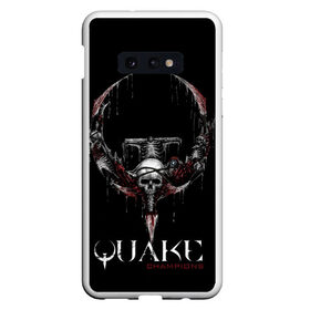 Чехол для Samsung S10E с принтом Quake Champions в Курске, Силикон | Область печати: задняя сторона чехла, без боковых панелей | Тематика изображения на принте: arturcherkasov1995 | games | quake | vsemayki