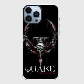 Чехол для iPhone 13 Pro Max с принтом Quake Champions в Курске,  |  | Тематика изображения на принте: arturcherkasov1995 | games | quake | vsemayki