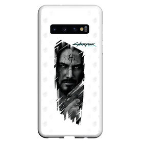 Чехол для Samsung Galaxy S10 с принтом Cyberpunk 2077 в Курске, Силикон | Область печати: задняя сторона чехла, без боковых панелей | cyberpunk 2077 | hacker | maelstrom | militech | quadra | samurai | sci fi | technology | trauma team | v | будущее | игра | иероглифы | киану ривз | кибер | киберпанк | киборг | киборги | корпорация | лого | милитек | панк | роботы | самурай | т