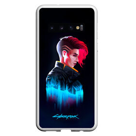 Чехол для Samsung Galaxy S10 с принтом Cyberpunk 2077 в Курске, Силикон | Область печати: задняя сторона чехла, без боковых панелей | cyberpunk 2077 | hacker | maelstrom | militech | quadra | samurai | sci fi | technology | trauma team | v | будущее | игра | иероглифы | киану ривз | кибер | киберпанк | киборг | киборги | корпорация | лого | милитек | панк | роботы | самурай | т