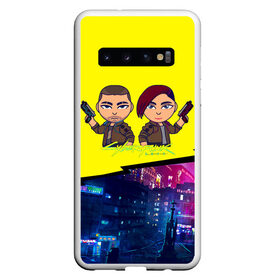 Чехол для Samsung Galaxy S10 с принтом Cyberpunk 2077 в Курске, Силикон | Область печати: задняя сторона чехла, без боковых панелей | cyberpunk 2077 | hacker | maelstrom | militech | quadra | samurai | sci fi | technology | trauma team | v | будущее | игра | иероглифы | киану ривз | кибер | киберпанк | киборг | киборги | корпорация | лого | милитек | панк | роботы | самурай | т