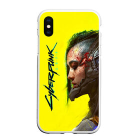 Чехол для iPhone XS Max матовый с принтом Cyberpunk 2077 в Курске, Силикон | Область печати: задняя сторона чехла, без боковых панелей | cyberpunk 2077 | hacker | maelstrom | militech | quadra | samurai | sci fi | technology | trauma team | v | будущее | игра | иероглифы | киану ривз | кибер | киберпанк | киборг | киборги | корпорация | лого | милитек | панк | роботы | самурай | т