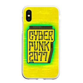 Чехол для iPhone XS Max матовый с принтом Cyberpunk 2077 в Курске, Силикон | Область печати: задняя сторона чехла, без боковых панелей | cyberpunk 2077 | hacker | maelstrom | militech | quadra | samurai | sci fi | technology | trauma team | v | будущее | игра | иероглифы | киану ривз | кибер | киберпанк | киборг | киборги | корпорация | лого | милитек | панк | роботы | самурай | т