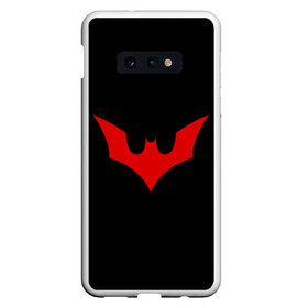 Чехол для Samsung S10E с принтом Batman Beyond в Курске, Силикон | Область печати: задняя сторона чехла, без боковых панелей | Тематика изображения на принте: arturcherkasov1995 | batman | vsemayki