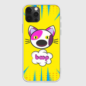 Чехол для iPhone 12 Pro Max с принтом PoP CaT BooP в Курске, Силикон |  | Тематика изображения на принте: boom | meme | pop art | popping | бум | буп кот | котик | мем | поп арт | ретро | стиль