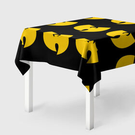 Скатерть 3D с принтом Wu-Tang Clan в Курске, 100% полиэстер (ткань не мнется и не растягивается) | Размер: 150*150 см | hip hop | rap | wu | wu tang | wu tang clan | рэп | хип хоп