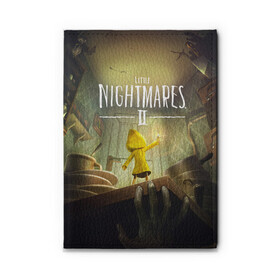 Обложка для автодокументов с принтом Little Nightmares 2 в Курске, натуральная кожа |  размер 19,9*13 см; внутри 4 больших “конверта” для документов и один маленький отдел — туда идеально встанут права | Тематика изображения на принте: little nightmares | nightmares | игры | литл найтмейрс | моно | учительница