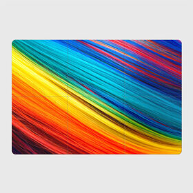 Магнитный плакат 3Х2 с принтом цветной мех диагональ в Курске, Полимерный материал с магнитным слоем | 6 деталей размером 9*9 см | Тематика изображения на принте: волокна | геометрия | диагональ | краски | мех | полоски | полосы | радуга | текстура | цвета | яркий