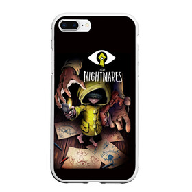 Чехол для iPhone 7Plus/8 Plus матовый с принтом Шестая. Little Nightmares в Курске, Силикон | Область печати: задняя сторона чехла, без боковых панелей | bandai | game | indie | little | little nightmares | namco | nightmares | глаз | игра | игры | инди | карты | квест | ключ | литл найтмейрс | логотипы игр | маленькие | моно | монстр | платформер | рисунок | руки | ужастик | хоррор