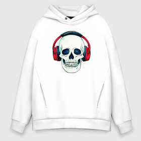 Мужское худи Oversize хлопок с принтом Skull Music в Курске, френч-терри — 70% хлопок, 30% полиэстер. Мягкий теплый начес внутри —100% хлопок | боковые карманы, эластичные манжеты и нижняя кромка, капюшон на магнитной кнопке | art | body | bones | dead | drawing | face | graffiti | head | roses | skeleton | skul | skull | ад | арт | голова | граффити | зло | кости | лицо | металл | нарисованный | розы | рок | скелет | скул | скулл | три черепа | тьма