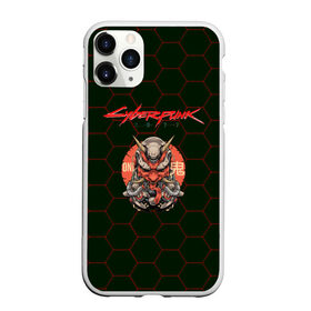 Чехол для iPhone 11 Pro Max матовый с принтом CYBERPUNK 2077 в Курске, Силикон |  | cd project red | cyberpunk 2077 | keanu reeves | samurai | киану ривз | киберпанк 2077 | самураи