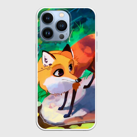 Чехол для iPhone 13 Pro с принтом Лисичка в Курске,  |  | fox | foxy | животное | звери | лиса | лисенок | лисичка | милая | рыжая | фокс