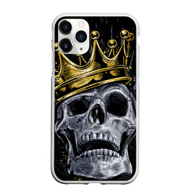 Чехол для iPhone 11 Pro матовый с принтом Король скелетов в Курске, Силикон |  | классный | кофта | майка итд | модный | новый | футболка | яркий