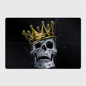 Магнитный плакат 3Х2 с принтом Король скелетов в Курске, Полимерный материал с магнитным слоем | 6 деталей размером 9*9 см | Тематика изображения на принте: классный | кофта | майка итд | модный | новый | футболка | яркий