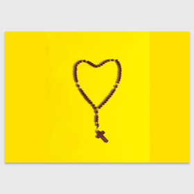 Поздравительная открытка с принтом Сердце и крест в Курске, 100% бумага | плотность бумаги 280 г/м2, матовая, на обратной стороне линовка и место для марки
 | сердца
разбитое сердце
крест с девушкой
узорный крест
сердце в наушниках на двоих