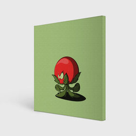 Холст квадратный с принтом Мистер Помидор в Курске, 100% ПВХ |  | графика | мир растений | овощи | персонаж | помидор | природа | рисунок | томат