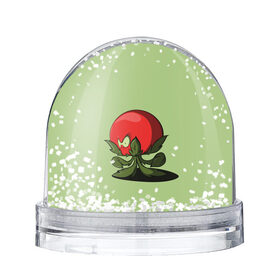 Снежный шар с принтом Мистер Помидор в Курске, Пластик | Изображение внутри шара печатается на глянцевой фотобумаге с двух сторон | графика | мир растений | овощи | персонаж | помидор | природа | рисунок | томат