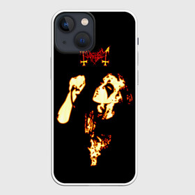 Чехол для iPhone 13 mini с принтом Mayhem в Курске,  |  | daemon | mayhem | metall | metallica | rock | блек метал | блэк метал | логотипы рок групп | майхем | мейхем | металл | металлика | музыка | норвежский | рок группы | рокерские | тяжелая музыка | тяжелый металл