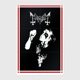Магнитный плакат 2Х3 с принтом Mayhem Black Metal в Курске, Полимерный материал с магнитным слоем | 6 деталей размером 9*9 см | daemon | mayhem | metal | metallica | rock | блек метал | блэк метал | логотипы рок групп | майхем | мейхем | металл | металлика | музыка | норвежский | рок группы | рокерские | тяжелая музыка | тяжелый металл
