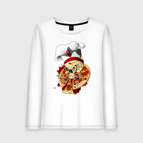 Женский лонгслив хлопок с принтом Skull cook в Курске, 100% хлопок |  | art | body | bones | dead | drawing | face | graffiti | head | roses | skeleton | skul | skull | ад | арт | голова | граффити | зло | кости | лицо | металл | нарисованный | розы | рок | скелет | скул | скулл | три черепа | тьма