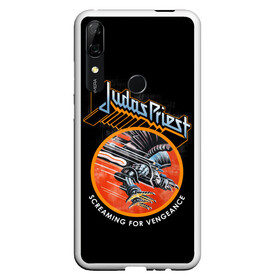 Чехол для Honor P Smart Z с принтом Judas Priest в Курске, Силикон | Область печати: задняя сторона чехла, без боковых панелей | black | deep | heep | judas | led | metal | music | priest | purple | rock | sabbath | skull | uriah | zeppelin | блэк | гитара | группа | иуда | метал | музыка | рок | священник | череп | электрогитара