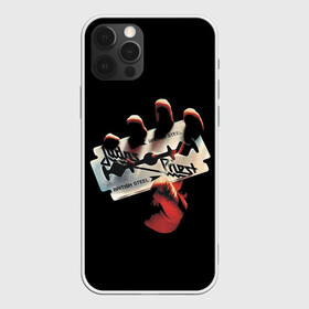 Чехол для iPhone 12 Pro Max с принтом Judas Priest в Курске, Силикон |  | black | deep | heep | judas | led | metal | music | priest | purple | rock | sabbath | skull | uriah | zeppelin | блэк | гитара | группа | иуда | метал | музыка | рок | священник | череп | электрогитара