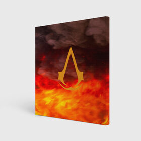 Холст квадратный с принтом Assassin’s Creed в Курске, 100% ПВХ |  | Тематика изображения на принте: creed | game | origins | syndicate | альтаир | ассасин