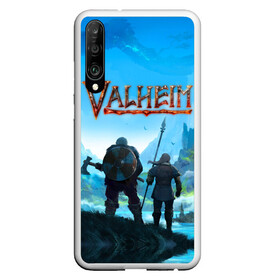 Чехол для Honor P30 с принтом Valheim в Курске, Силикон | Область печати: задняя сторона чехла, без боковых панелей | asgard | axe | games | gods | loki | odin | spear | steam | thor | valheim | vikings | war | асгард | боги | вальхейм | викинги | война | игры | копье | локи | один | стим | топор | тор