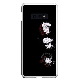 Чехол для Samsung S10E с принтом Jujutsu Kaisen в Курске, Силикон | Область печати: задняя сторона чехла, без боковых панелей | anime | japan | jujutsu | kaisen | masamichi | satoru | sukunа | tegunvteg | yaga | yji | аниме | битва | годжо | итадори | магическая | масамичи | мегуми | мульт | рёмен | сатору | сукуна | фушигуро | юдзи | яга | япония