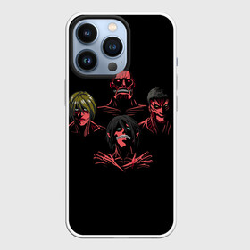 Чехол для iPhone 13 Pro с принтом Titan Rhapsody в Курске,  |  | anime | attack | kyojin | manga | no | of | on | rock | scorpions | shingeki | tegunvteg | titan | titans | аниме | армин | атака | бертольд | колосс | колоссальный | манга | микаса | музыка | райнер | рапсодия | рок | скорпион | скорпионс | титан