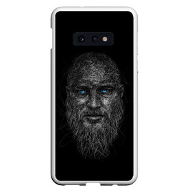 Чехол для Samsung S10E с принтом Ragnar Lodbrok в Курске, Силикон | Область печати: задняя сторона чехла, без боковых панелей | god | odinn | ragnar | rognar | viking | vikings | бог | боец | вальхалла | варяги | викинг | викинги | воин | кельтское | лагерта | лотброк | один | рагнар | рагнар лодброк | русь | сериалы | скандинавы | славяне | язычник