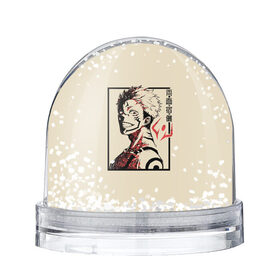 Снежный шар с принтом Cукуна в Курске, Пластик | Изображение внутри шара печатается на глянцевой фотобумаге с двух сторон | fushiguro | gojo | itadori | jujutsu | kaisen | kugisaki | megumi | nobaru | satoru | sukuna | yuji | битва | гето | годжо | дзюго | итадори | кенто | кугисаки | магическая | махито | мегуми | нанами | нобара | пальцы | сатору | сугуру | сукуна
