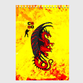 Скетчбук с принтом CS:GO Dragon Lore AWP в Курске, 100% бумага
 | 48 листов, плотность листов — 100 г/м2, плотность картонной обложки — 250 г/м2. Листы скреплены сверху удобной пружинной спиралью | Тематика изображения на принте: awp | counter strike | cs go | cs go dragon lore | dragon | hyper beast | logo | neo noir | авп | автомат | драгон | контр страйк | красный дракон | кс го | кс го авп | логотипы игр | неонуар | оружие | оружие из кс го | скины | скоростн